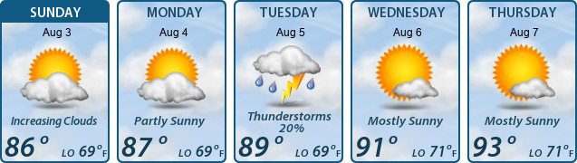 5-Day Forecast